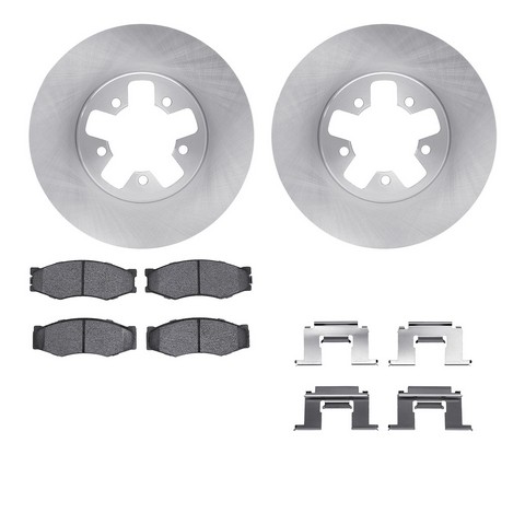 Dynamic Friction Company Disc Brake Kit P/N:6512-67200