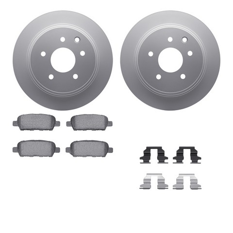 Dynamic Friction Company Disc Brake Kit P/N:4512-67092