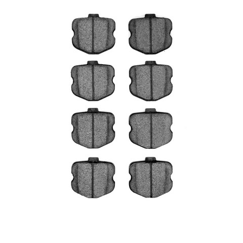Dynamic Friction Company Disc Brake Pad Set P/N:1551-1185-10