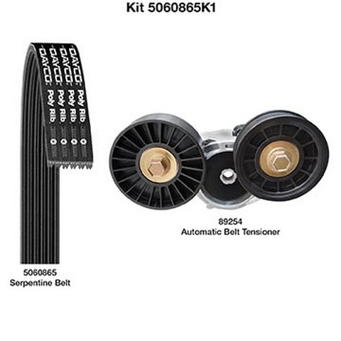 Dayco Serpentine Belt Drive Component Kit P/N:5060865K1