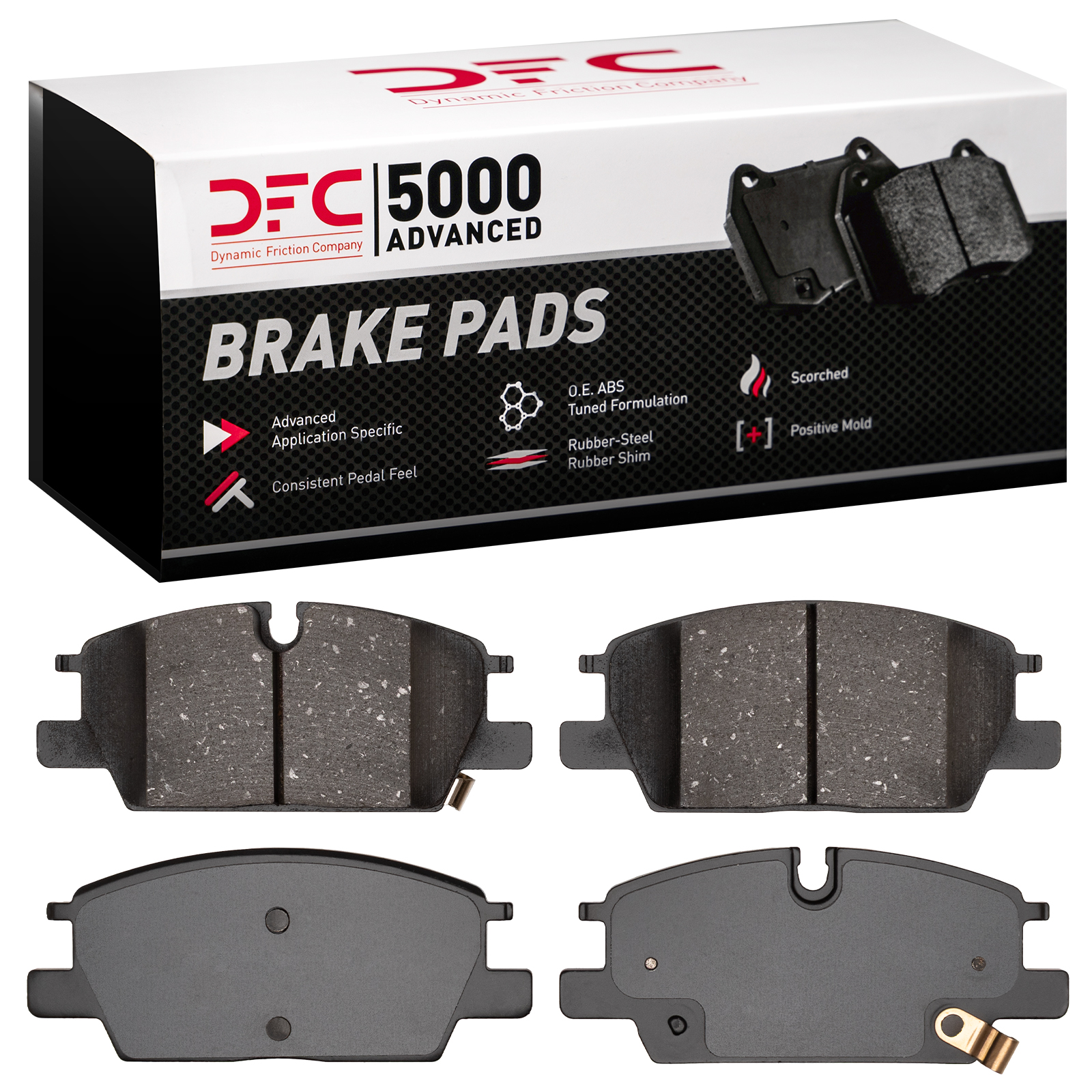 Dynamic Friction Company Disc Brake Pad Set P/N:1551-2345-00