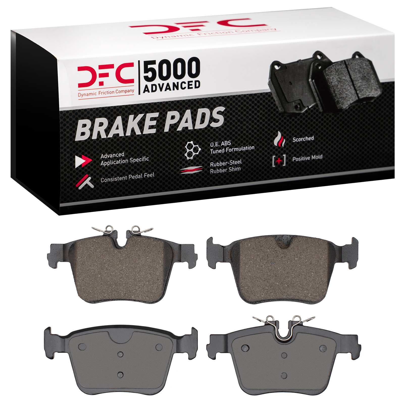 Dynamic Friction Company Disc Brake Pad Set P/N:1551-2409-00