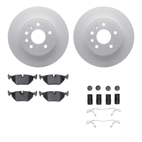 Dynamic Friction Company Disc Brake Kit P/N:4612-65002