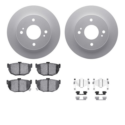 Dynamic Friction Company Disc Brake Kit P/N:4512-67081