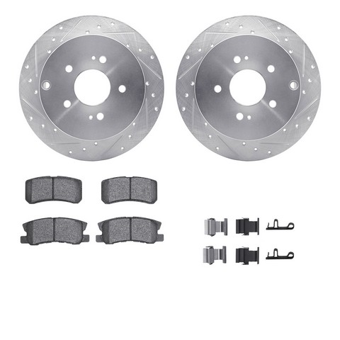 Dynamic Friction Company Disc Brake Kit P/N:7512-72074
