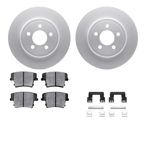 Dynamic Friction Company Disc Brake Kit P/N:4512-39047