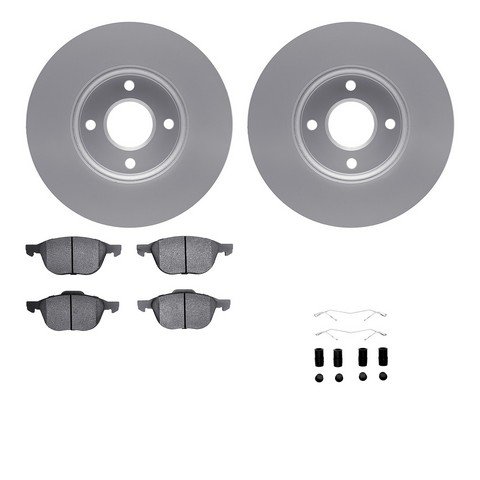 Dynamic Friction Company Disc Brake Kit P/N:4612-54007