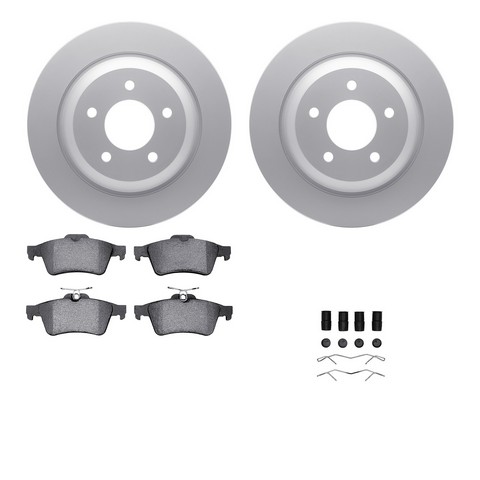 Dynamic Friction Company Disc Brake Kit P/N:4512-80086