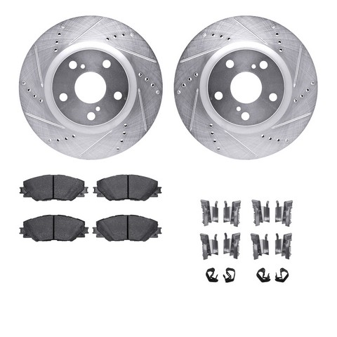 Dynamic Friction Company Disc Brake Kit P/N:7512-76159