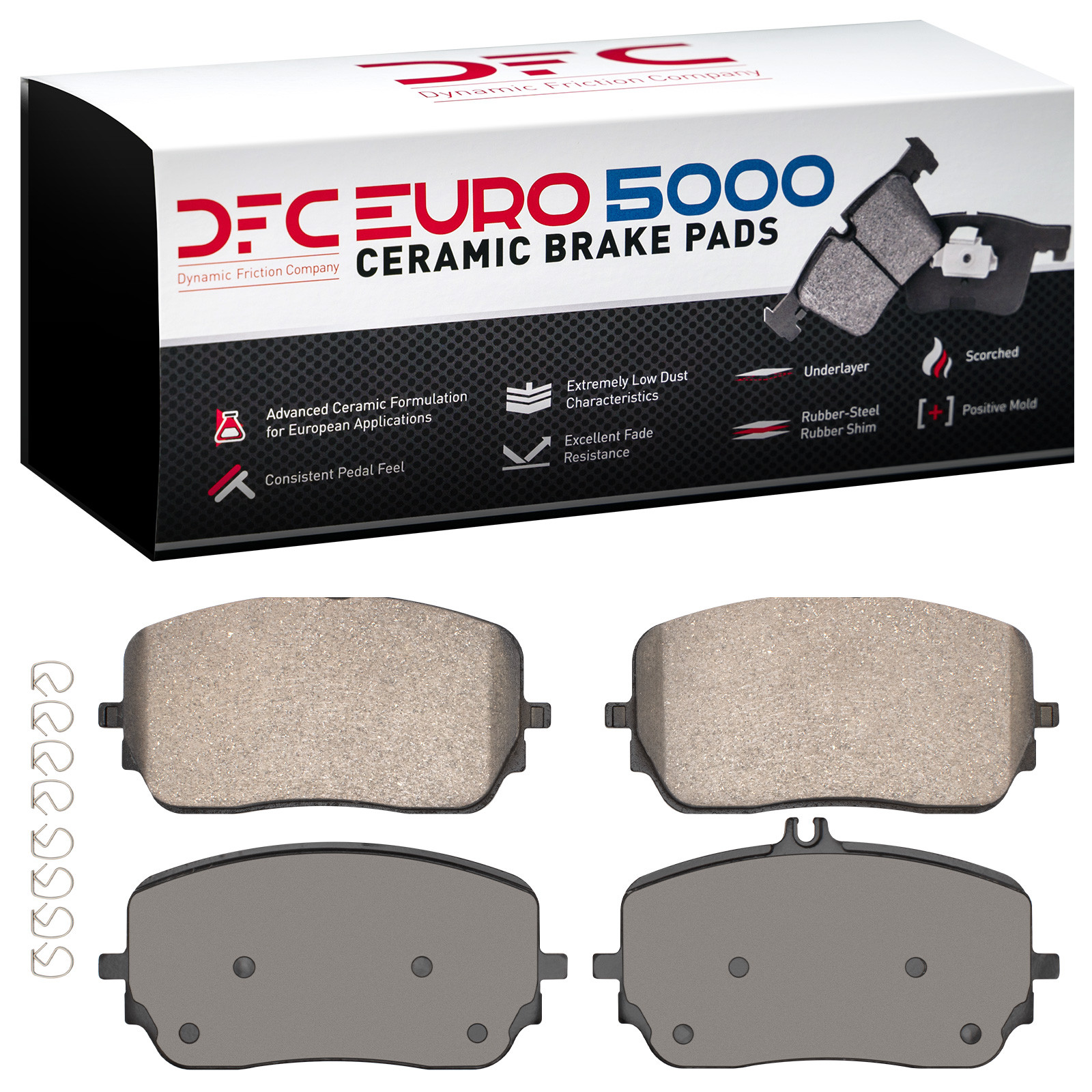 Dynamic Friction Company Disc Brake Pad Set P/N:1600-2237-00