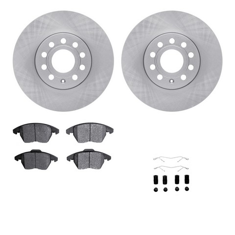 Dynamic Friction Company Disc Brake Kit P/N:6512-74316