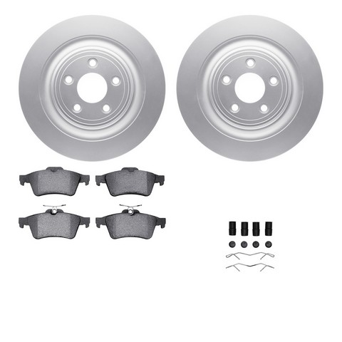 Dynamic Friction Company Disc Brake Kit P/N:4612-20007