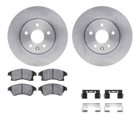 Dynamic Friction Company Disc Brake Kit P/N:6512-47225