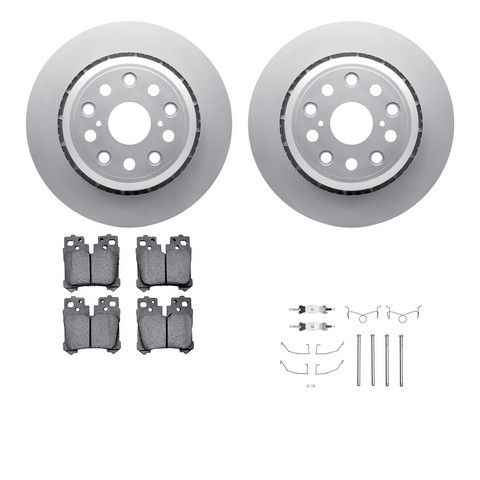 Dynamic Friction Company Disc Brake Kit P/N:4612-75001