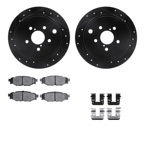 Dynamic Friction Company Disc Brake Kit P/N:8512-13041