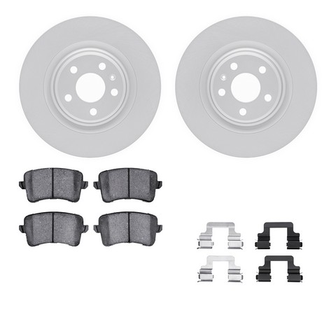 Dynamic Friction Company Disc Brake Kit P/N:4612-73045
