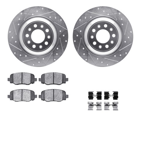 Dynamic Friction Company Disc Brake Kit P/N:7512-42044