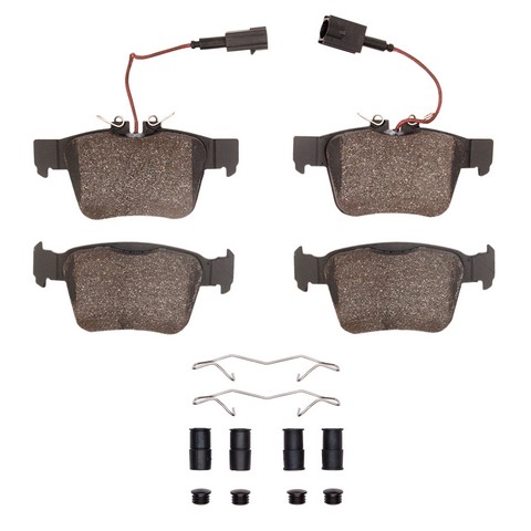Dynamic Friction Company Disc Brake Pad Set P/N:1551-1989-11
