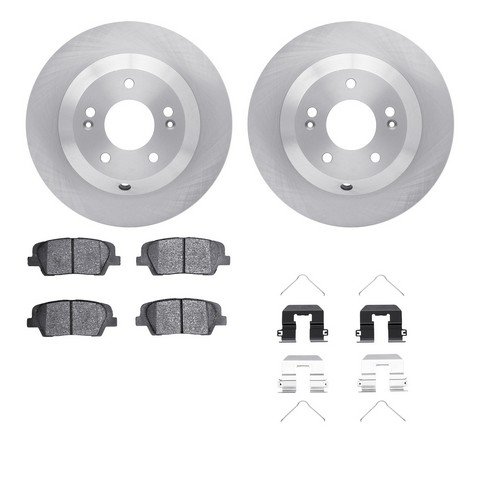 Dynamic Friction Company Disc Brake Kit P/N:6512-21158