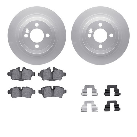 Dynamic Friction Company Disc Brake Kit P/N:4612-32008