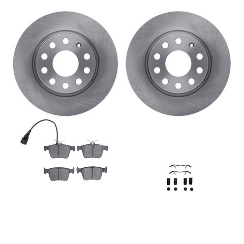 Dynamic Friction Company Disc Brake Kit P/N:6512-74355