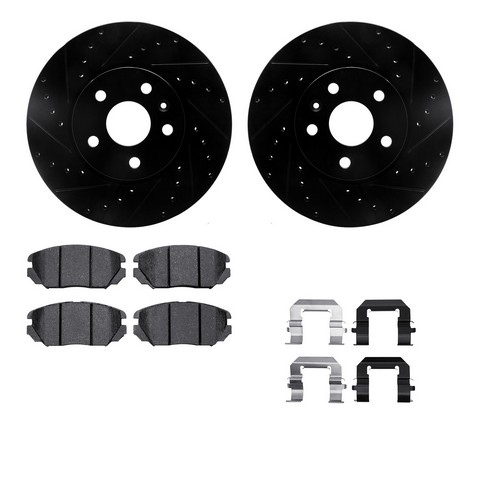Dynamic Friction Company Disc Brake Kit P/N:8512-45022
