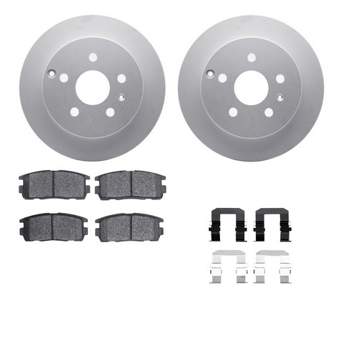 Dynamic Friction Company Disc Brake Kit P/N:4512-48140