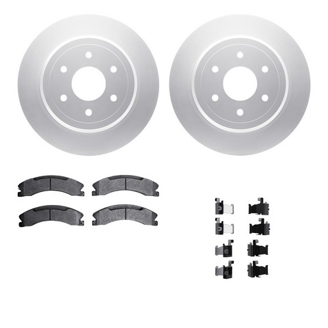 Dynamic Friction Company Disc Brake Kit P/N:4212-67006