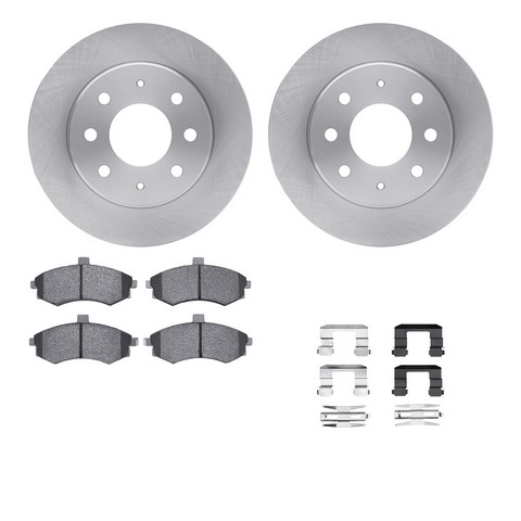 Dynamic Friction Company Disc Brake Kit P/N:6512-72147