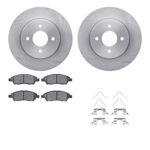 Dynamic Friction Company Disc Brake Kit P/N:6512-67420