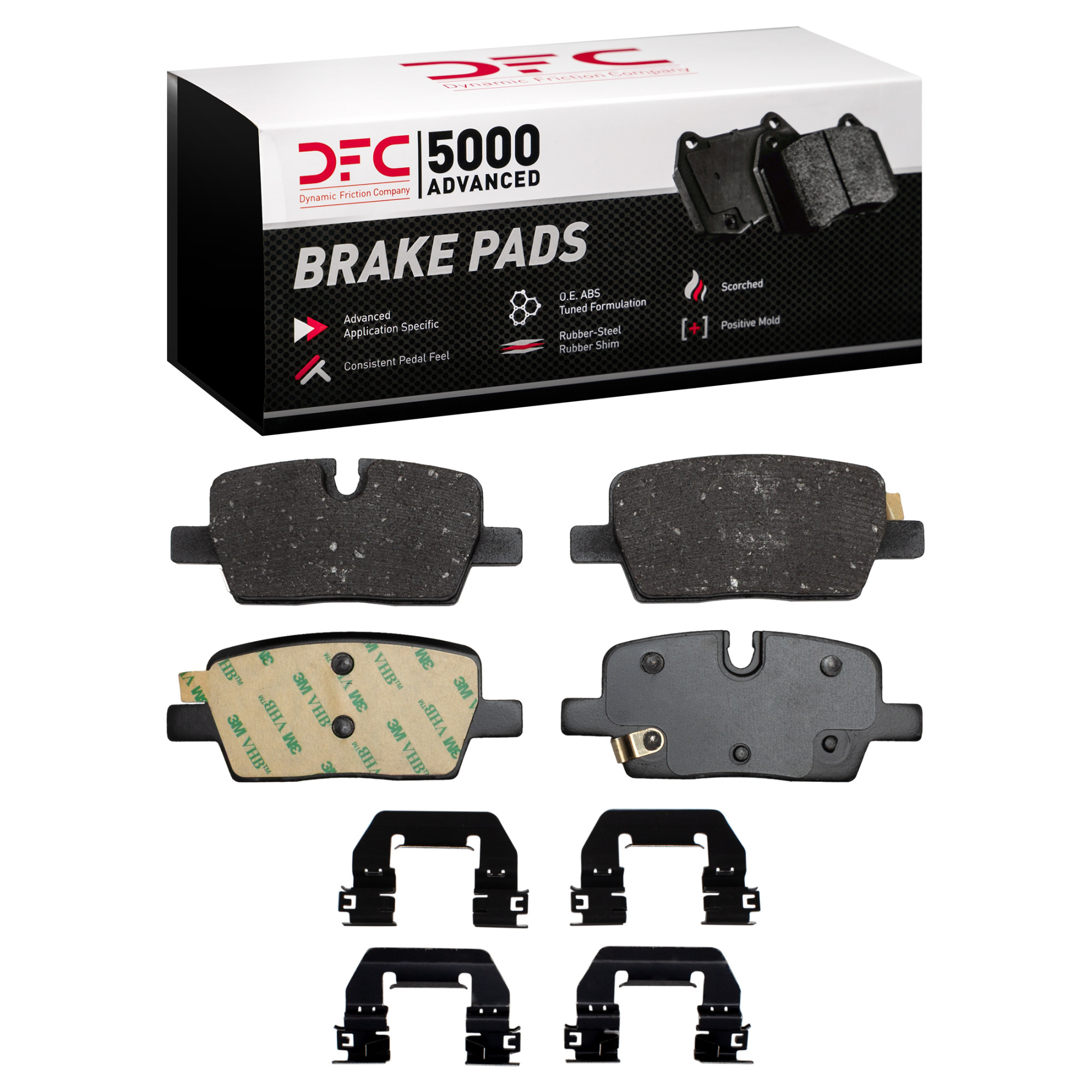 Dynamic Friction Company Disc Brake Pad Set P/N:1551-2303-01