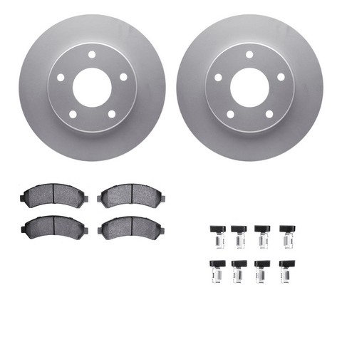 Dynamic Friction Company Disc Brake Kit P/N:4412-48011