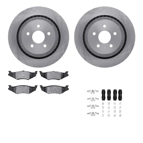Dynamic Friction Company Disc Brake Kit P/N:6512-39077