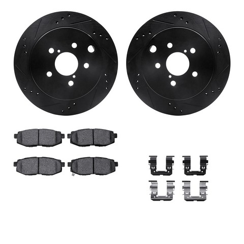 Dynamic Friction Company Disc Brake Kit P/N:8512-13045