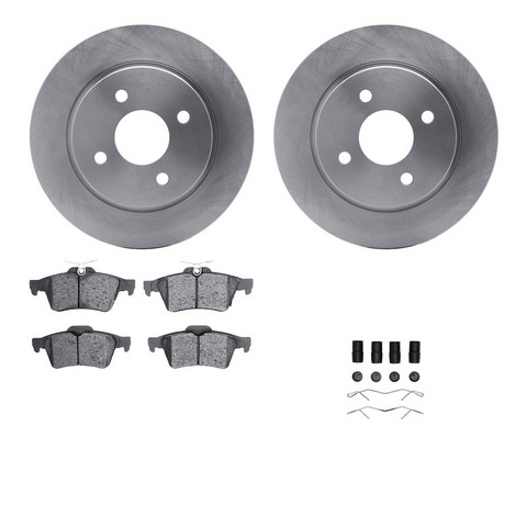 Dynamic Friction Company Disc Brake Kit P/N:6512-99825