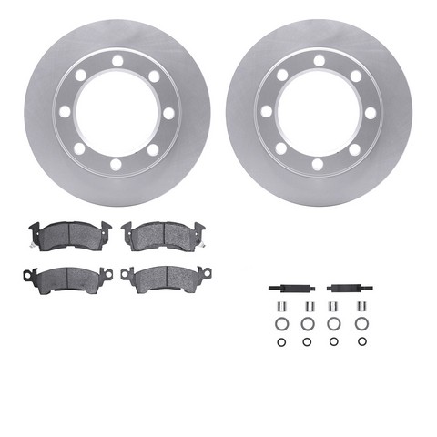 Dynamic Friction Company Disc Brake Kit P/N:4512-48147