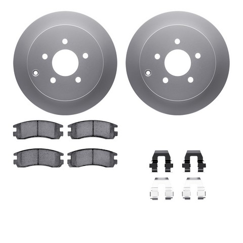 Dynamic Friction Company Disc Brake Kit P/N:4512-47111