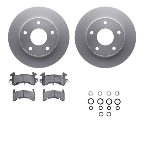 Dynamic Friction Company Disc Brake Kit P/N:4512-48082