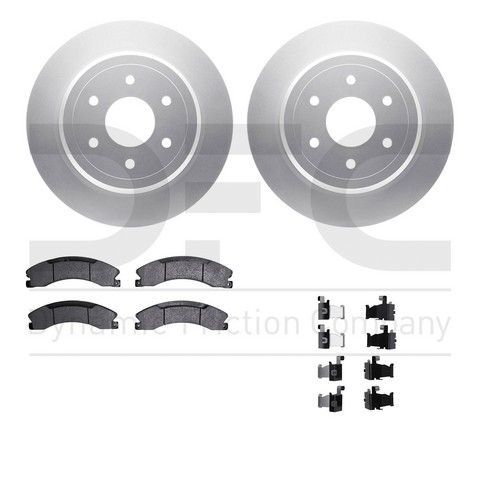 Dynamic Friction Company Disc Brake Kit P/N:4412-67009