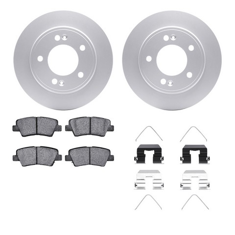 Dynamic Friction Company Disc Brake Kit P/N:4512-21074