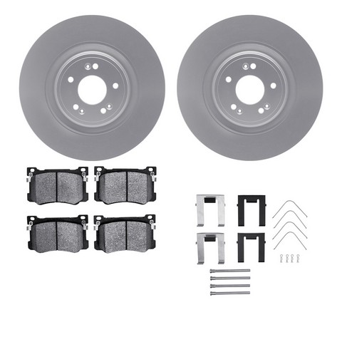 Dynamic Friction Company Disc Brake Kit P/N:4512-03188