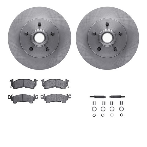 Dynamic Friction Company Disc Brake Kit P/N:6512-48186
