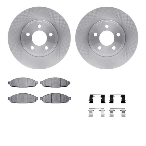 Dynamic Friction Company Disc Brake Kit P/N:6512-56109