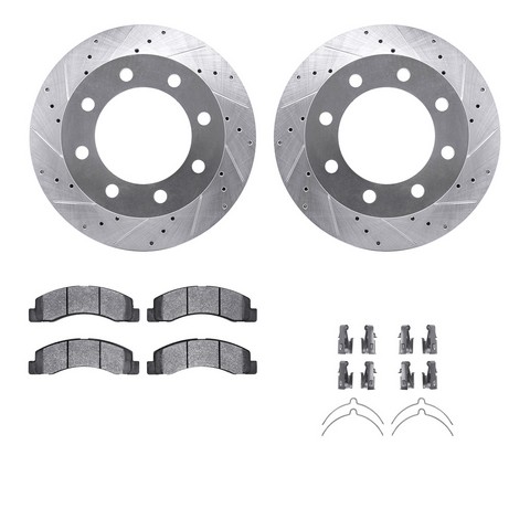 Dynamic Friction Company Disc Brake Kit P/N:7512-54123