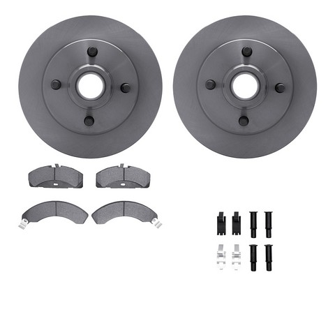 Dynamic Friction Company Disc Brake Kit P/N:6512-55075