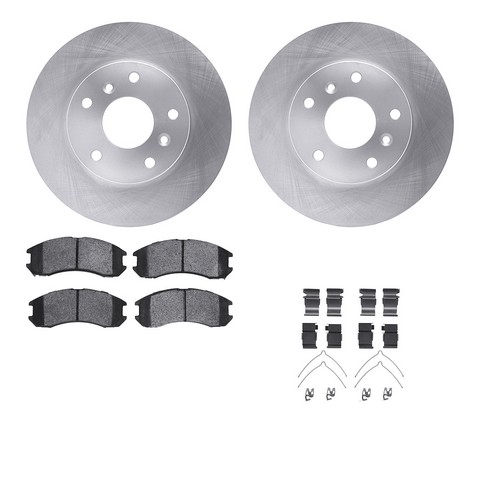 Dynamic Friction Company Disc Brake Kit P/N:6512-80115
