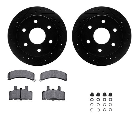 Dynamic Friction Company Disc Brake Kit P/N:8512-48019