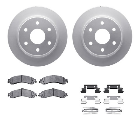 Dynamic Friction Company Disc Brake Kit P/N:4212-48010