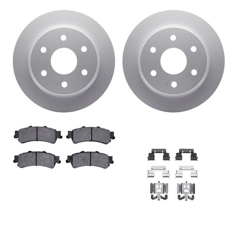 Dynamic Friction Company Disc Brake Kit P/N:4412-48014
