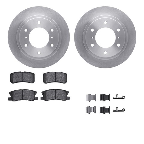 Dynamic Friction Company Disc Brake Kit P/N:6512-72293